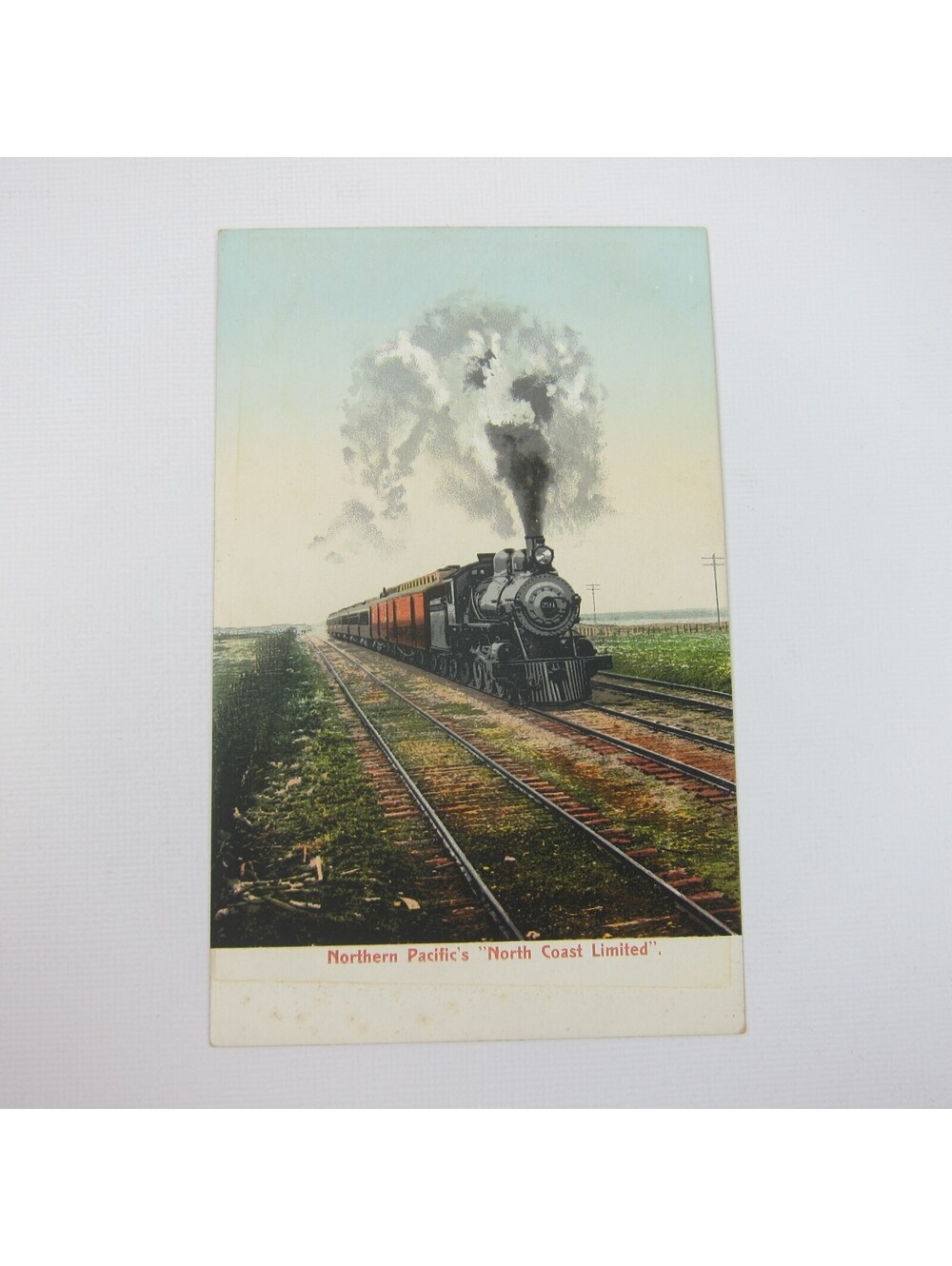 Train Postcard Northern Pacific's North Coast Limited Antique UNPOSTED